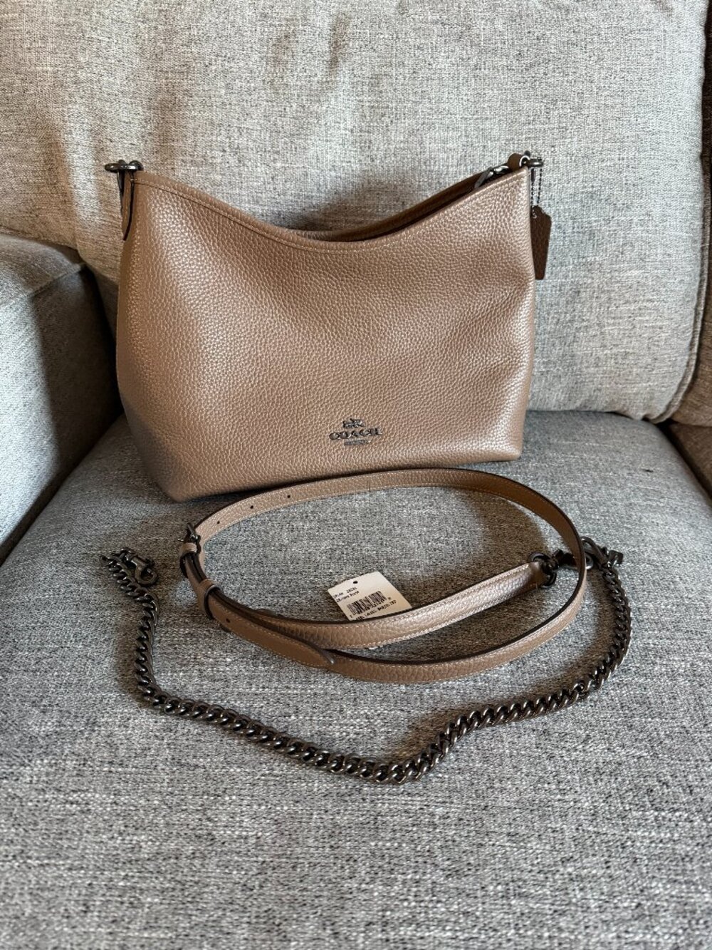Coach Laurel Satchel - Dark Stone